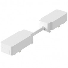 Module για Τροφοδοσία Ρεύματος για 2 Ευθείες Εξωτερικές Μαγνητικές Ράγες 48V Slim Inlight TC028 